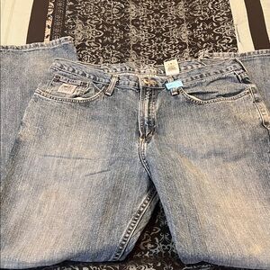 Cinch Silver Tag Men's Light Blue Bootcut Jeans